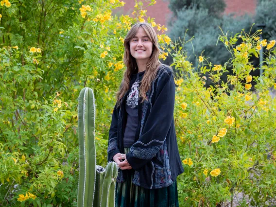 Arden Cherry, landscape architect student in CAPLA